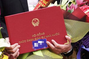 Giảm mạnh số ứng viên được đề nghị xét chức danh giáo sư, phó giáo sư năm 2022