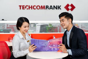 Techcombank: Lãi trước thuế tăng trưởng 2 con số trong 9 tháng đầu năm