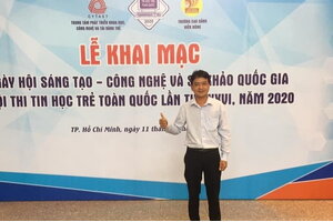 Thầy giáo Tin học truyền lửa nghiên cứu khoa học cho trò
