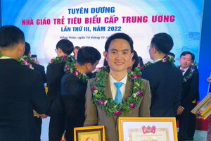 Thầy giáo trẻ nhiệt huyết với nghề trên vùng núi cao Yên Minh