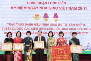 Hà Nội thăm dò dư luận về việc xét danh hiệu Nhà giáo nhân dân, Nhà giáo ưu tú đối với 12 người