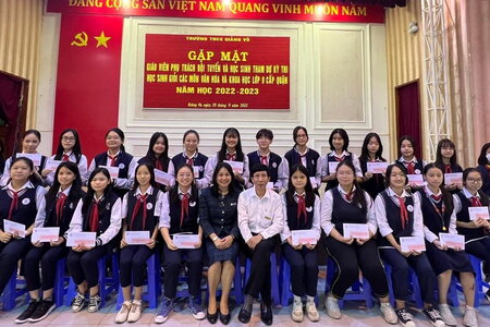 Học sinh Ba Đình (Hà Nội) đạt thành tích cao tại kỳ thi WMTC năm 2022
