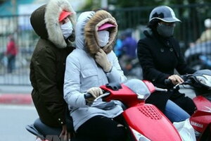 Thời tiết hôm nay ngày 16/1: Bắc Bộ chuyển rét, có nơi 3 độ C