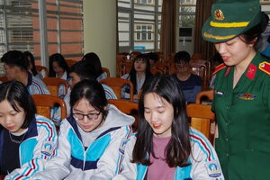 Những lưu ý mới nhất về tuyển sinh các trường quân đội