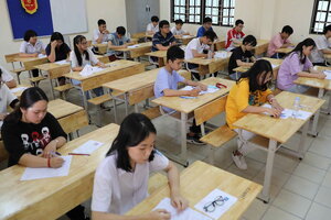 Cấu trúc đề thi môn toán, tiếng Anh trong kỳ thi tuyển sinh vào lớp 10 tại TP HCM