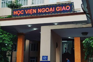 Các phương thức tuyển sinh của Học viện Ngoại giao năm 2023