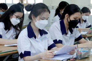 Vĩnh Phúc chốt lịch thi, môn thi vào lớp 10 năm học 2023-2024