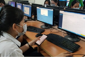 Gần 220 nghìn thí sinh đăng ký dự thi tốt nghiệp THPT thành công trong ngày đầu tiên