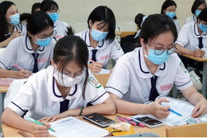 Hà Nội công bố tỷ lệ chọi vào lớp 10 năm học 2023-2024