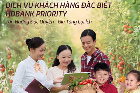 Dịch vụ HDBank Priority ra mắt với những ưu đãi vượt trội