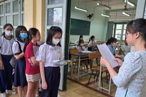 Thi khảo sát vào lớp 6 chuyên tại TP HCM: Tỷ lệ 1 chọi 9