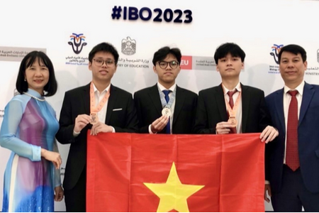 Cuộc thi Olympic Sinh học quốc tế 2023: 3 thí sinh của Việt Nam đều đoạt huy chương