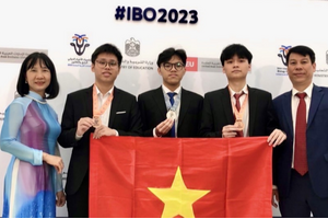 Cuộc thi Olympic Sinh học quốc tế 2023: 3 thí sinh của Việt Nam đều đoạt huy chương