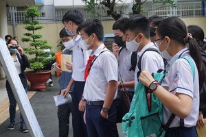 TP HCM xem xét phương án tuyển bổ sung lớp 10