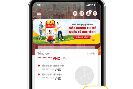 Thu chi minh bạch với tính năng Quỹ nhóm trên App HDBank