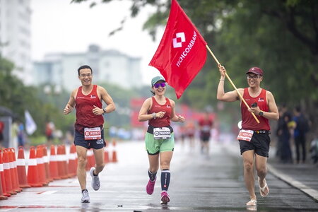 Giải Marathon quốc tế Hà Nội Techcombank mùa 3: Hành trình của tinh thần thể thao kiên định, mạnh mẽ