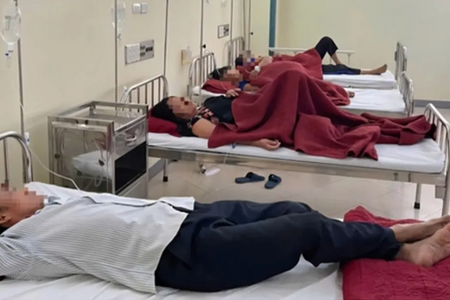 40 người đã bị ngộ độc sau khi đi ăn giỗ
