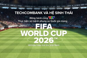 Techcombank và hệ sinh thái cùng khát vọng phụng sự Quốc gia trong kỳ World Cup lớn nhất lịch sử
