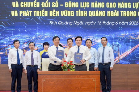 Quảng Ngãi và UFM bắt tay hướng tới hệ sinh thái đổi mới sáng tạo địa phương