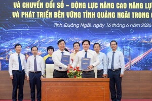 Quảng Ngãi và UFM bắt tay hướng tới hệ sinh thái đổi mới sáng tạo địa phương