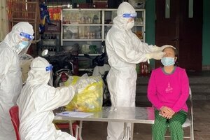 Phát hiện người phụ nữ bán hàng tạp hóa ở Hải Dương dương tính Covid-19