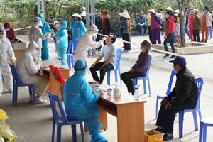 Nam Định ghi nhận 64 ca Covid-19 trong tháng 10