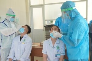 Hà Nội phát hiện 2 ca Covid-19 trong cộng đồng, là nhân viên y tế Bệnh viện 108 và vợ 