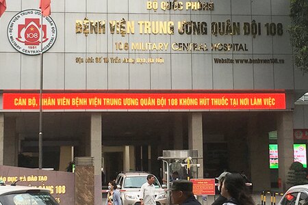 Hà Nội phát hiện 2 nhân viên Bệnh viện 108 dương tính SARS-CoV-2