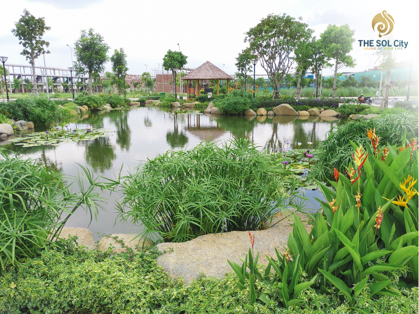 The Sol City xây dựng với hệ sinh thái khép kín nằm ngay bên trong dự án