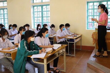 Phú Thọ cho phép dạy học trực tiếp đối với khối 12 từ ngày 1/11/2021