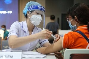 Khoảng 58.500 trẻ ở Bình Dương được tiêm vắc xin Covid-19 trong 2 ngày tới