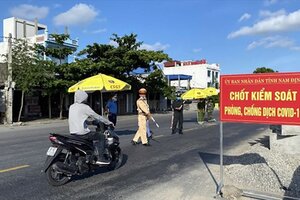 Người dân TP Nam Định không ra khỏi nhà từ 22h đến 5h sáng