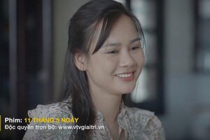 Hôn nhân đời thực bình dị của nữ Đại úy đóng vai mẹ Tuệ Nhi trong "11 tháng 5 ngày"