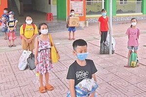43 học sinh tiểu học phải đi cách ly tập trung do trong lớp có F0