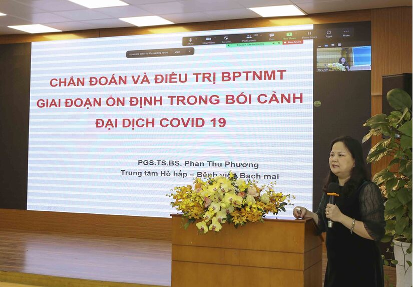 15% người mắc bệnh phổi tắc nghẽn mạn tính tử vong khi đồng mắc Covid-19