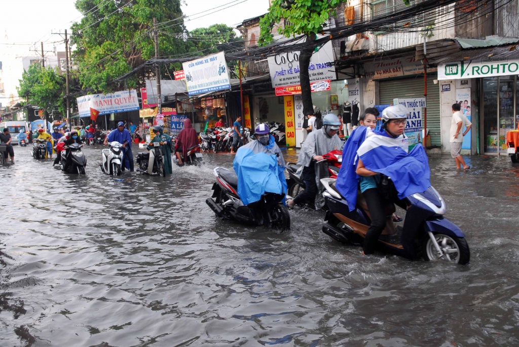 Tin thời tiết 3/11: TP. Hồ Chí Minh có khả năng ngập úng do triều cường.