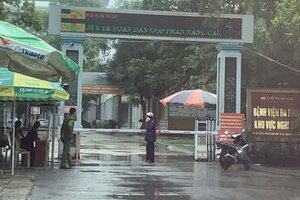 Thanh Hóa truy vết được gần 1.000 F1, F2 liên quan ổ dịch BVĐK Nghi Sơn