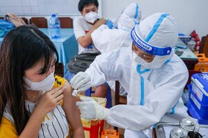 Cà Mau tiêm vắc xin đủ mũi 1 cho tất cả đối tượng từ 12 tuổi trở lên trước ngày 13/11