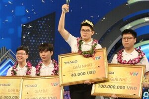 Nam sinh Quảng Ninh trở thành tân Quán quân Đường lên đỉnh Olympia 2021 