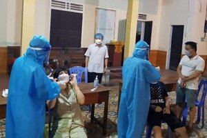 Nam Định phát hiện 3 ca dương tính SARS-CoV-2 mới tại Hải Hậu