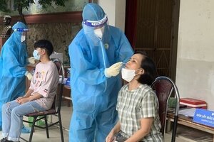 Sáng 15/11, Thái Bình ghi nhận thêm 80 ca dương tính Covid-19 mới