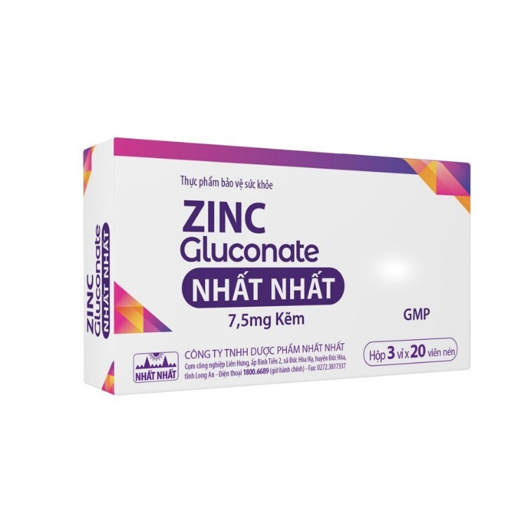 Kẽm gluconate tốt như thế nào 