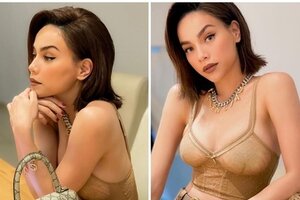 Hồ Ngọc Hà xuất hiện với diện mạo mới cực gợi cảm