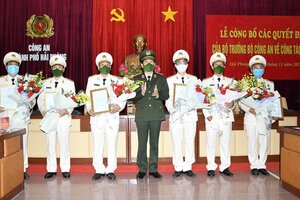 Hải Phòng: Thượng tá Đặng Thế Dũng giữ chức Trưởng Công an quận Đồ Sơn