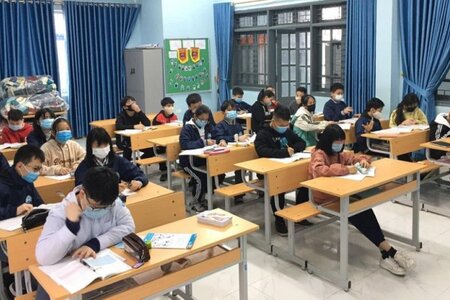 Nam Định cho phép học sinh thuộc vùng xanh ở 9 huyện đi học trở lại