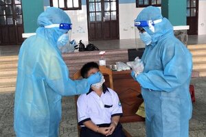 Điện Biên phát hiện một học sinh mắc Covid-19 sau thời gian cách ly tập trung