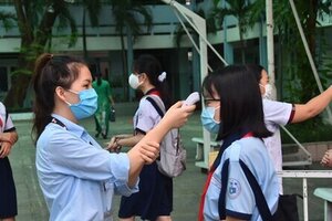 TP.HCM cho học sinh lớp 1, 9, 12 đến trường từ ngày 13/12
