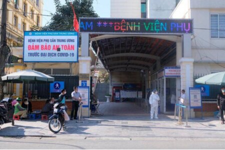 Phát hiện chùm 22 ca test nhanh dương tính, Hà Nội tạm phong toả toà BC BV Phụ sản TW