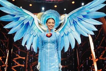Thùy Tiên dẫn đầu top 5 bộ Quốc phục được yêu thích nhất tại Miss Grand International