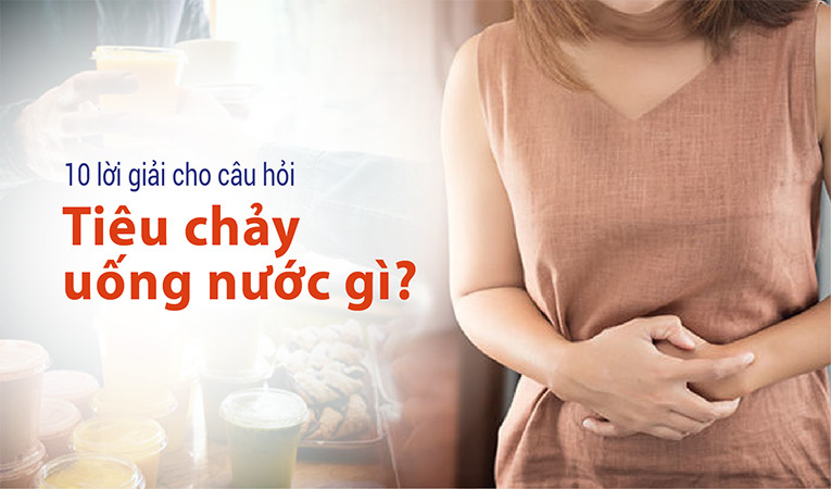 tiêu chảy uống nước gì